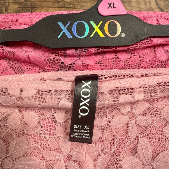 XOXO Rose Lace Intimates - Picture 3 of 3